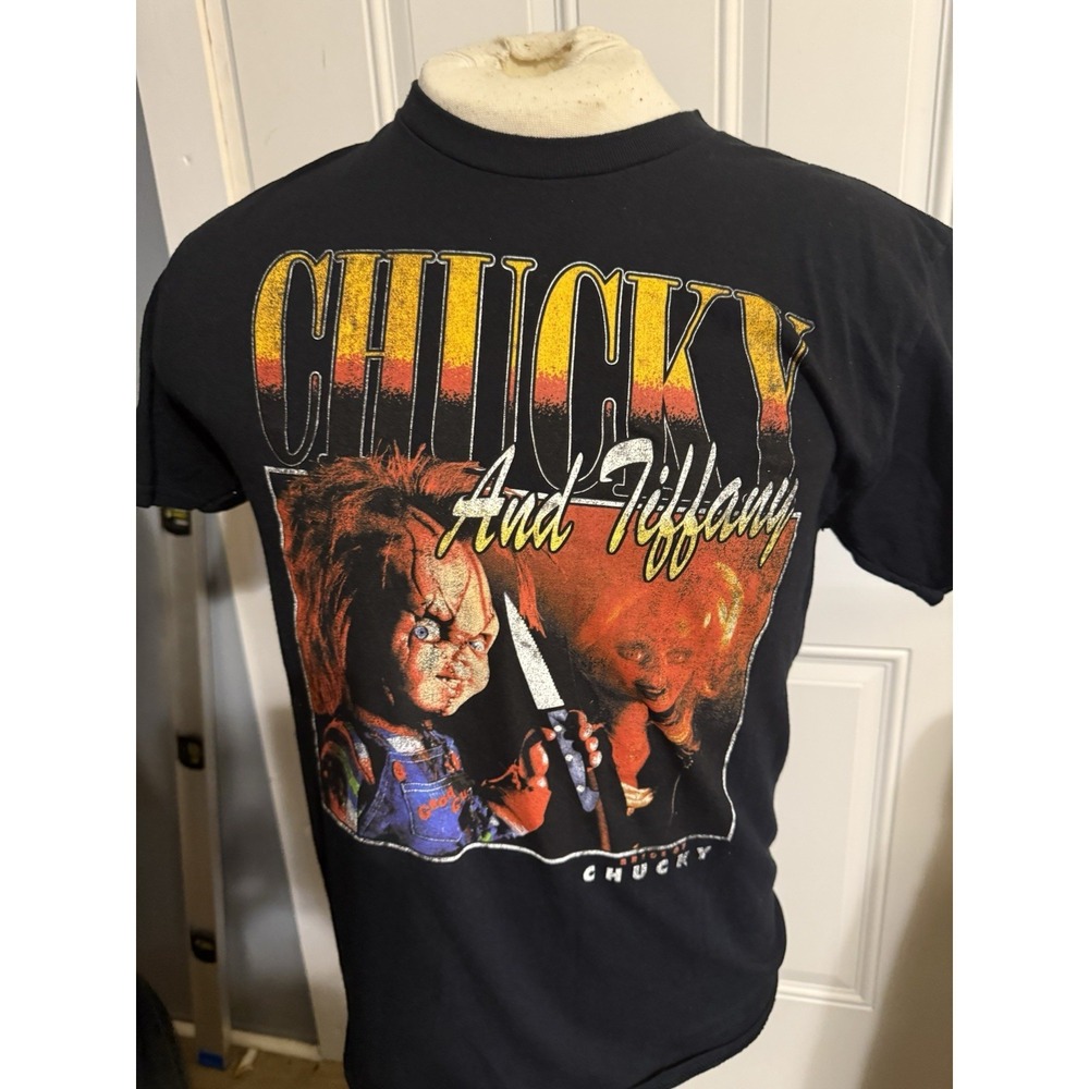 Bride‎ Of Chucky Chucky Gets Lucky Licensed Adult T-Shirt Size Medium